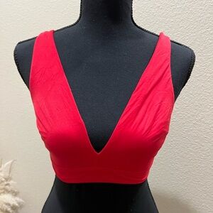Victorias Secret Red Bralette  Labor Day attire July 4th attire USA
